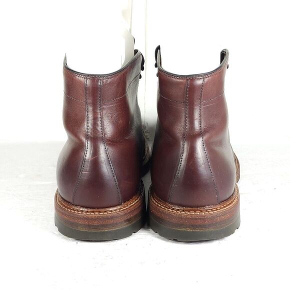 Alden Men's US 11,5B/D Brown Chromexel Leather LaceUp Cap Toe Ankle Jumper Boots - Picture 10 of 16